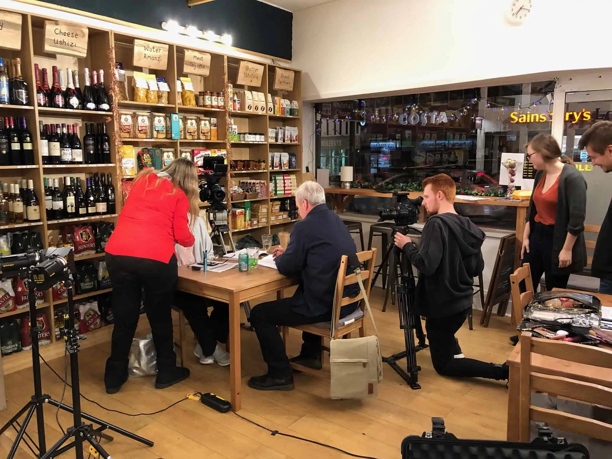 Shop shoot promotional video production
