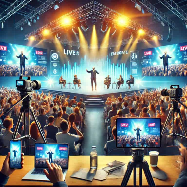 Capturing Atmosphere and Energy is Essential for Live Events