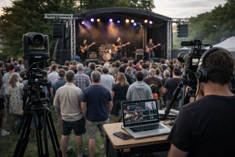 Music festival event