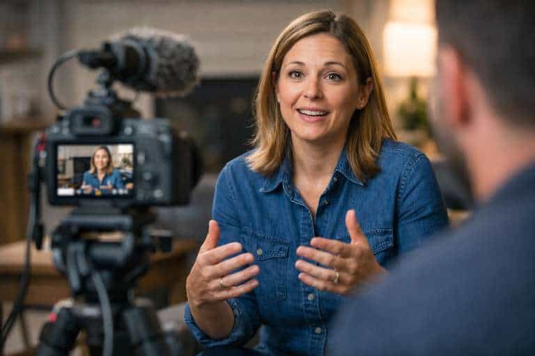 Testimonial videos create trust fast